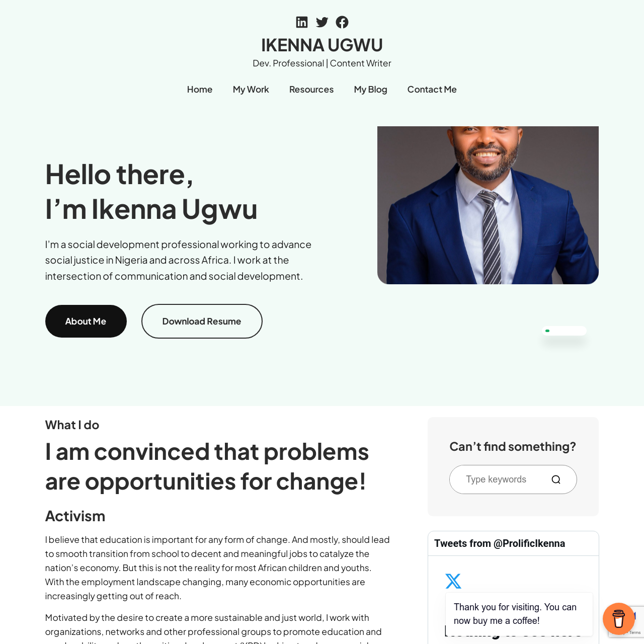 Ikenna Ugwu's Portfolio